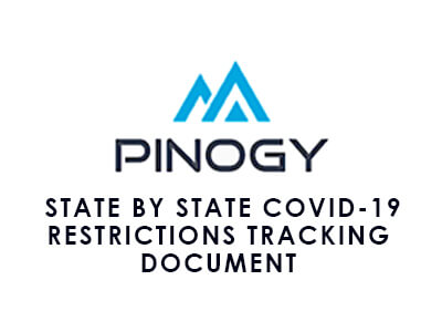State by State COVID-19 Restrictions Tracking Document – Pinogy